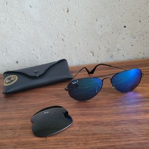 RAY-BAN RB3025 Aviator Sunglasses Unisex